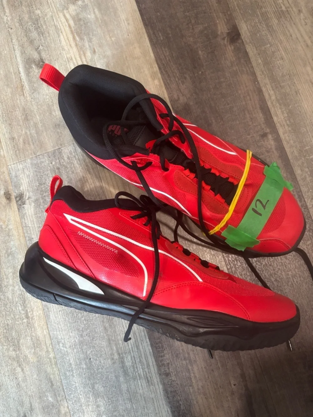 Puma Unisex Playmaker Pro Basketball Shoe Mens size 12 - Picture 3 of 3